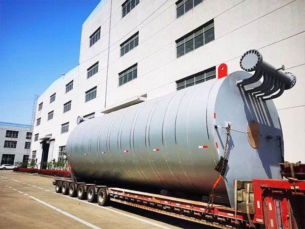 Western chemical project -14mw gas heat carrier furnace delivery site
