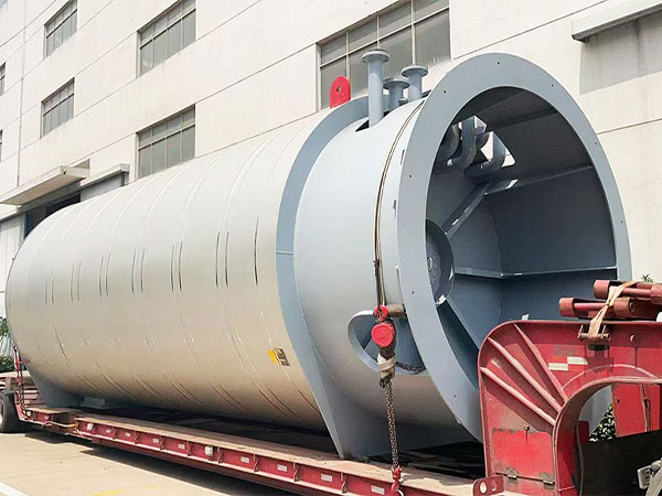 Fujian project -10mw gas heat carrier furnace delivery site