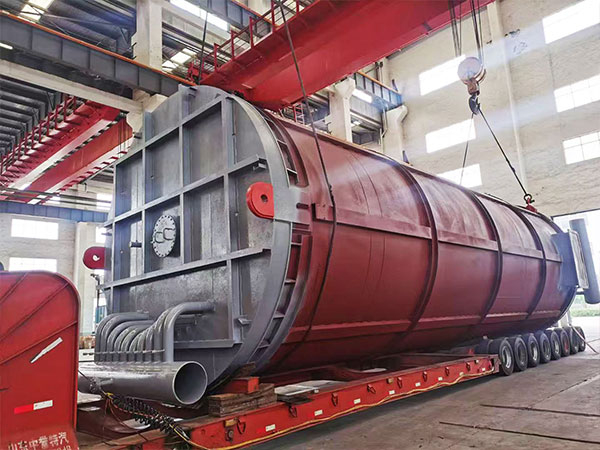 Zhejiang project -25mw gas heat carrier furnace delivery site