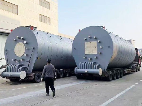 Sinopec project -2 units of 18mw gas-fired heat carrier furnaces shipped to site