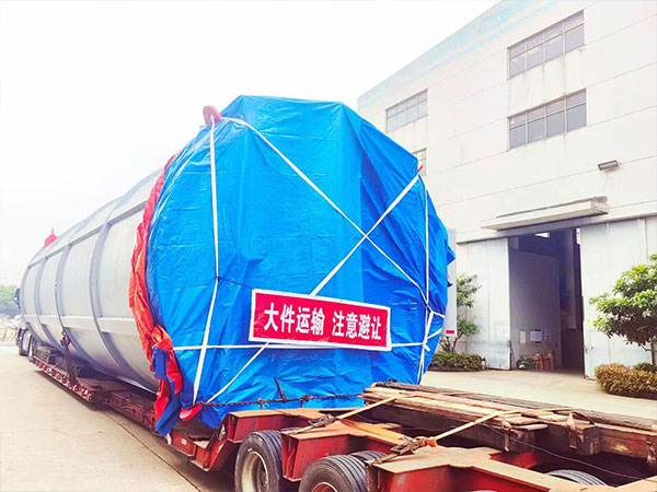 Jilin petrochina project -35mw gas heat carrier furnace delivery site, applied to fine chemical plant